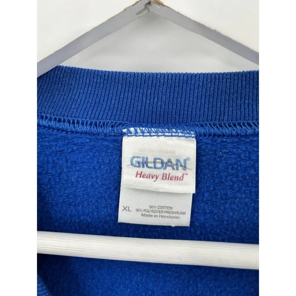 Vintage UK Kentucky Wildcats Sweatshirt Mens XL Blue Pullover Graphic Cotton